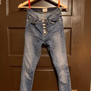 Hudson Ciara High Rise Super Skinny - Size 25